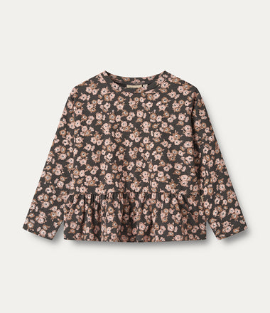 T shirt L/S Carolina -  Raven Anemones
