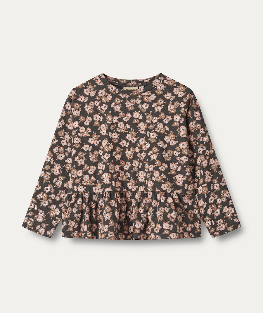 T shirt L/S Carolina -  Raven Anemones