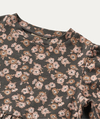 Thumbnail for Jersey Dress L/S Eliane -  Raven Anemones