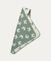 Alba Yarn Dyed Hooded Baby Towel - Crab / Sandy