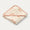 Alba Yarn Dyed Hooded Baby Towel - Peach / Sea Shell