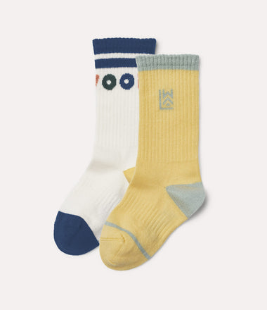 Annette Socks 2 Pack - Lemonade / Creme De La Creme