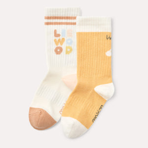 Annette Socks 2 Pack - Light Apricot / Creme De La Creme