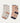 Thumbnail for Azenore Socks 2 Pack - Bow Tuscany rose / Double dots mix