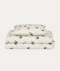 Thumbnail for Ingeborg Junior Printed Bedding - Bunny / Sandy
