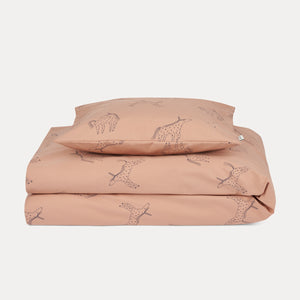 Ingeborg Junior Printed Bedding - Unicorn / Pale Tuscany