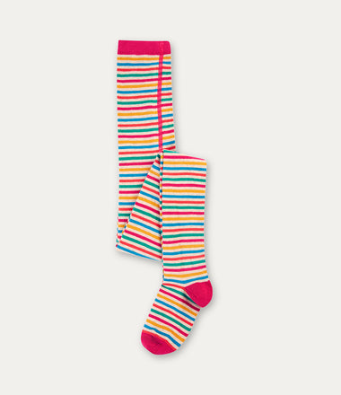 Norah Tights - Lingonberry Multi-Stripe