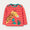 Bobby Applique Top - Cantaloupe Stripe/Giraffe