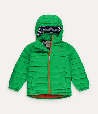 Muddy Puddles Waterproof Puffertech Jacket - Green