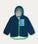 Full Zip Borg Fleece - Navy