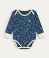 Thermal Base Layer Baby Grow - Navy Sky