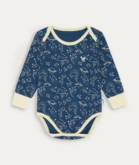 Thumbnail for Thermal Base Layer Baby Grow - Navy Sky