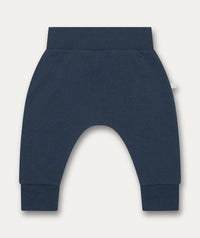 Thumbnail for Ribbed Pudding Jogger - Blue & Navy