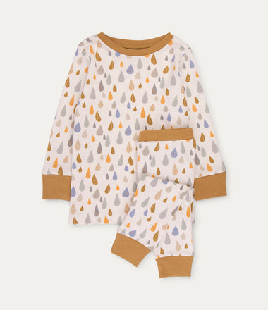 Organic Pyjamas - Raindrops