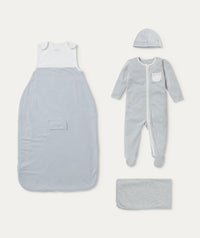 Thumbnail for Summer Clever Sleep Set - Blue Stripe