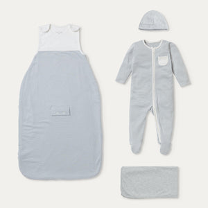 Summer Clever Sleep Set - Blue Stripe