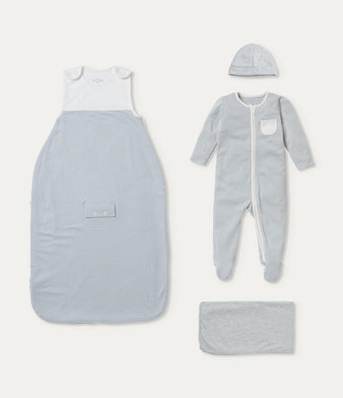 Summer Clever Sleep Set - Blue Stripe