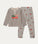 Wilhelm Pyjama Set - Holiday vehicle / Stripe navy