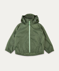 Thumbnail for Packaway Waterproof Jacket - Green  Dill