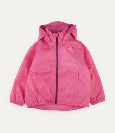 Packaway Waterproof Jacket - Pink  Confetti