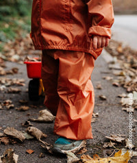Thumbnail for Packaway Waterproof Trouser - Orange  Pheasant