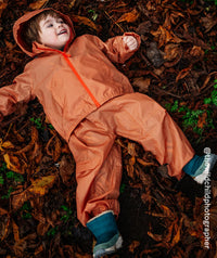 Thumbnail for Packaway Waterproof Trouser - Orange  Pheasant