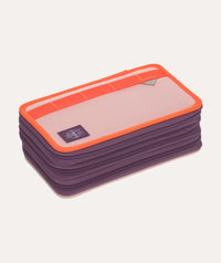 Thumbnail for School Triple Pencil Case Unique - Rose Neon-Orange