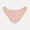 Muslin Terry Bandana Bibs - Powder Pink/Milky/Rust