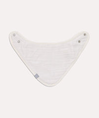 Thumbnail for Muslin Terry Bandana Bibs - Powder Pink/Milky/Rust