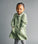 Organic Cord Shirt Dress -  Hedge Green