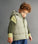 Quilted Gilet - Green  Tea