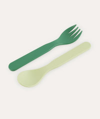 Thumbnail for 4 Pack Eco Spoons & Forks - Green
