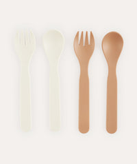 Thumbnail for 4 Pack Eco Spoons & Forks - Neutral