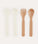 4 Pack Eco Spoons & Forks - Neutral