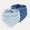 2 Pack Double Layer Bandana Bib - Blue