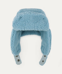 Thumbnail for Sherpa Trapper Hat - Cool Blue
