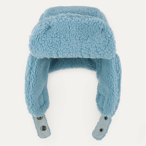 Sherpa Trapper Hat - Cool Blue