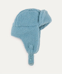 Thumbnail for Sherpa Trapper Hat - Cool Blue