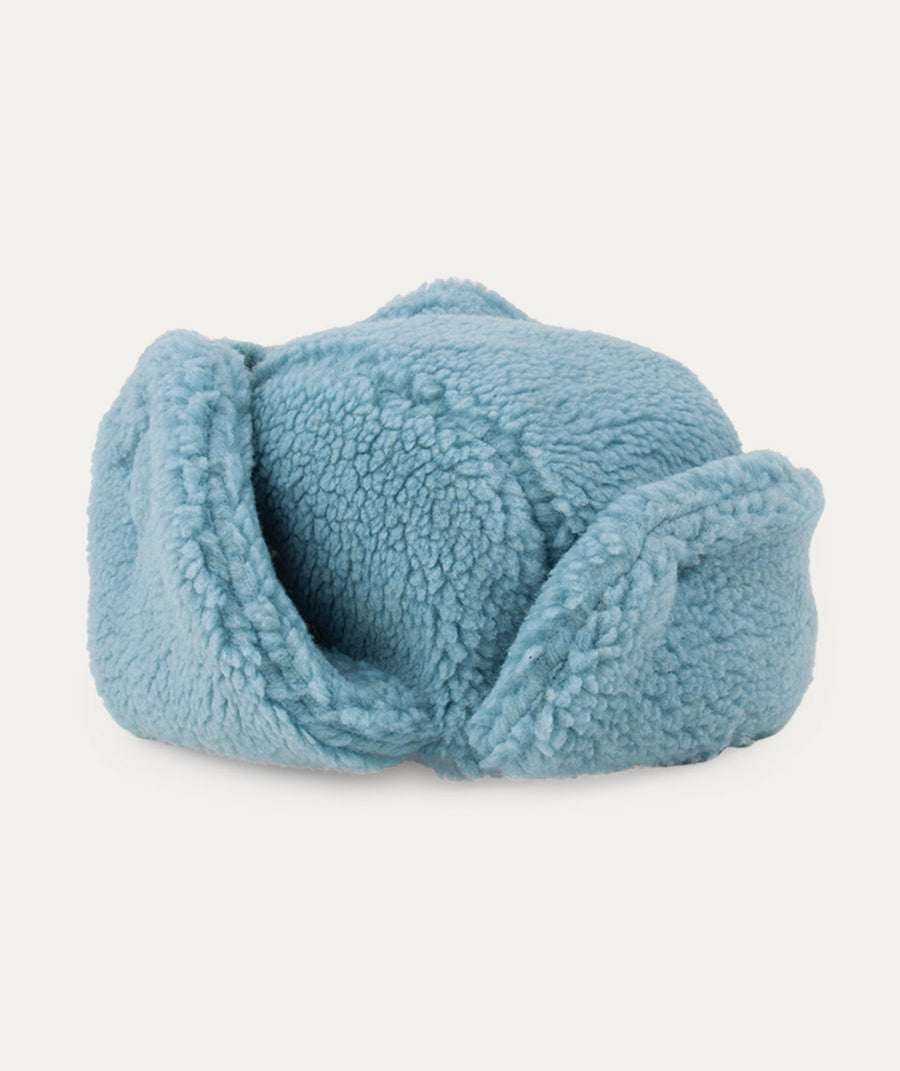 Sherpa Trapper Hat - Cool Blue