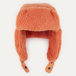 Sherpa Trapper Hat - Pumpkin