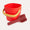 Foldaway Bucket & Spade Set - Red