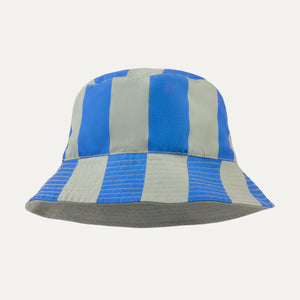 Recycled Bucket Hat -  Blue Stripe