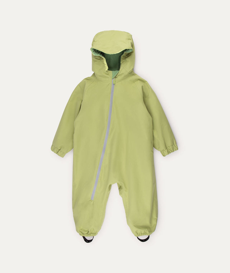 Fleece Lined Puddle Suit - Green  Tarragon