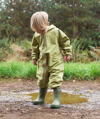 Thumbnail for Fleece Lined Puddle Suit - Green  Tarragon