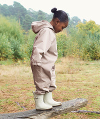 Thumbnail for Fleece Lined Puddle Suit - Neutral  Greige