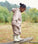 Fleece Lined Puddle Suit - Neutral  Greige