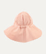 Floppy Swim Hat -  Coral Seersucker