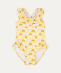 Thumbnail for Frill Swimsuit -  Sunshine Print