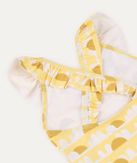 Thumbnail for Frill Swimsuit -  Sunshine Print