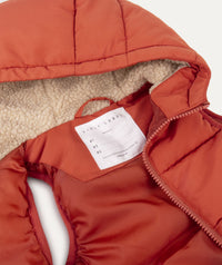 Thumbnail for Quilted Gilet - Orange  Spice